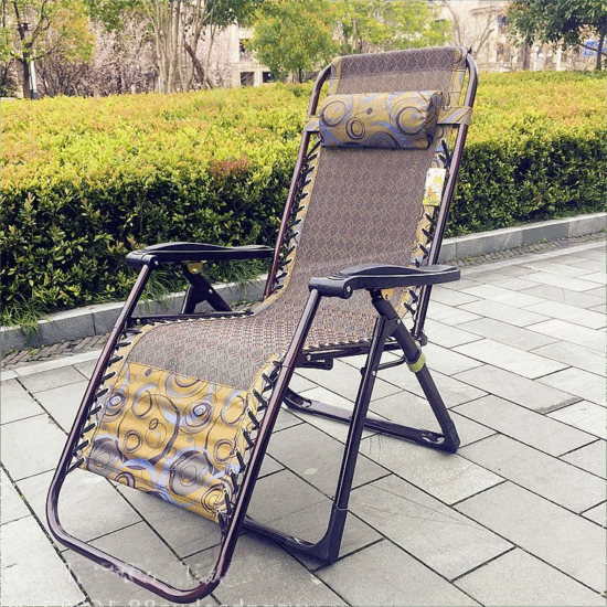  Adjustable Folding Zero Gravity Outdoor Recliner Lounge Chair for Camping and Garden
