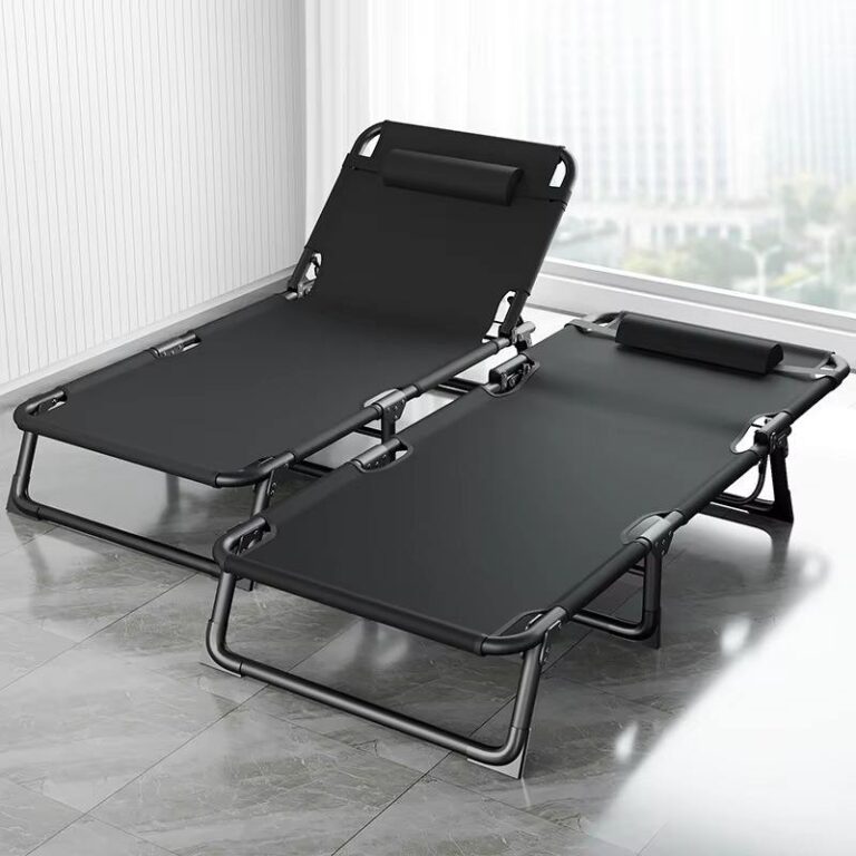 Adjustable portable chaise lounge chair for camping and outdoor adventures