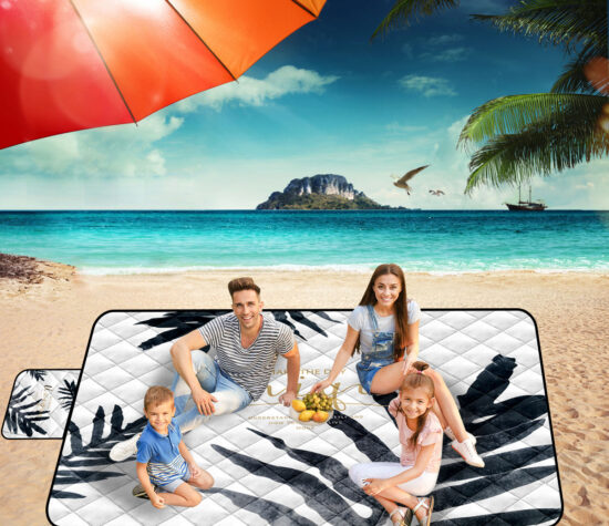 Outdoor Waterproof Ground Mat with Custom Logo in 210D Oxford Cloth