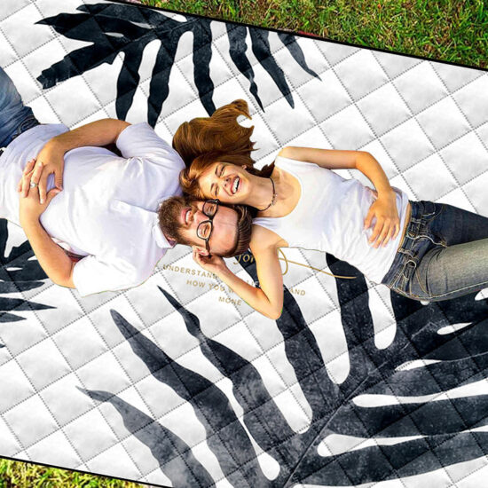 Outdoor Waterproof Ground Mat with Custom Logo in 210D Oxford Cloth
