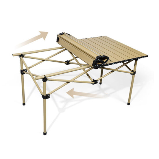 Portable Plastic Folding Camping Table – Lightweight and Compact Outdoor Table
