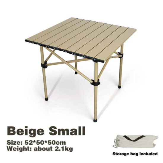 Portable Plastic Folding Camping Table – Lightweight and Compact Outdoor Table