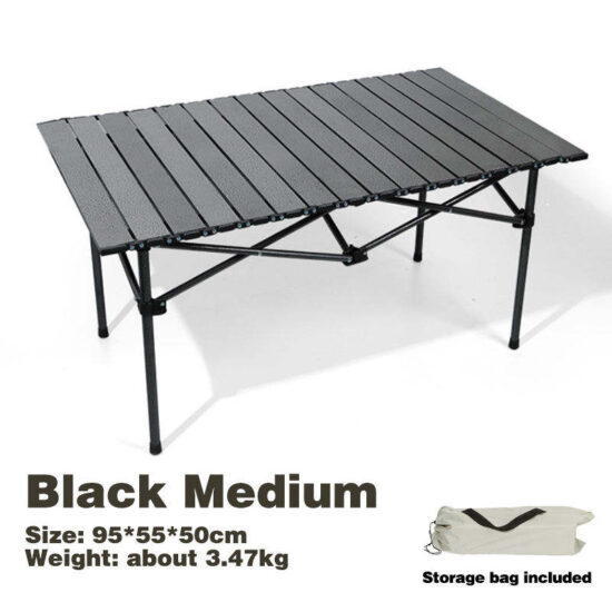 Portable Plastic Folding Camping Table – Lightweight and Compact Outdoor Table