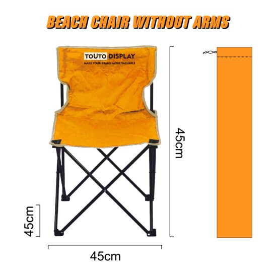 Custom outdoor folding chair and table set for camping and picnic