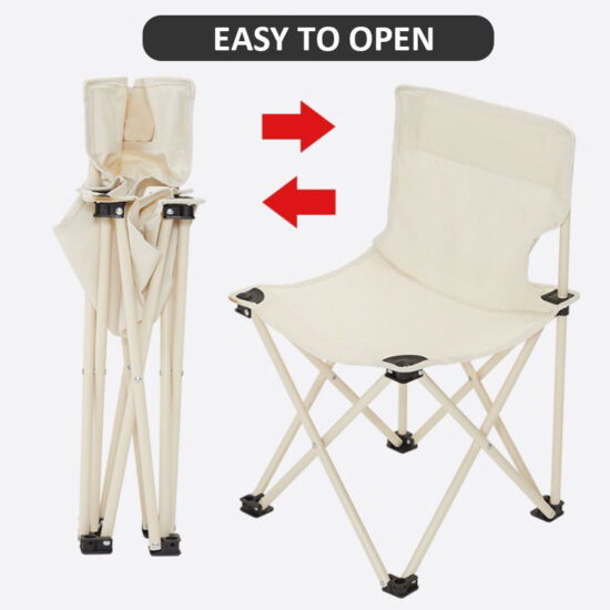 Custom outdoor folding chair and table set for camping and picnic