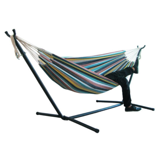 Single or Double Camping Sleeping Bed – Outdoor Foldable Travel Cot