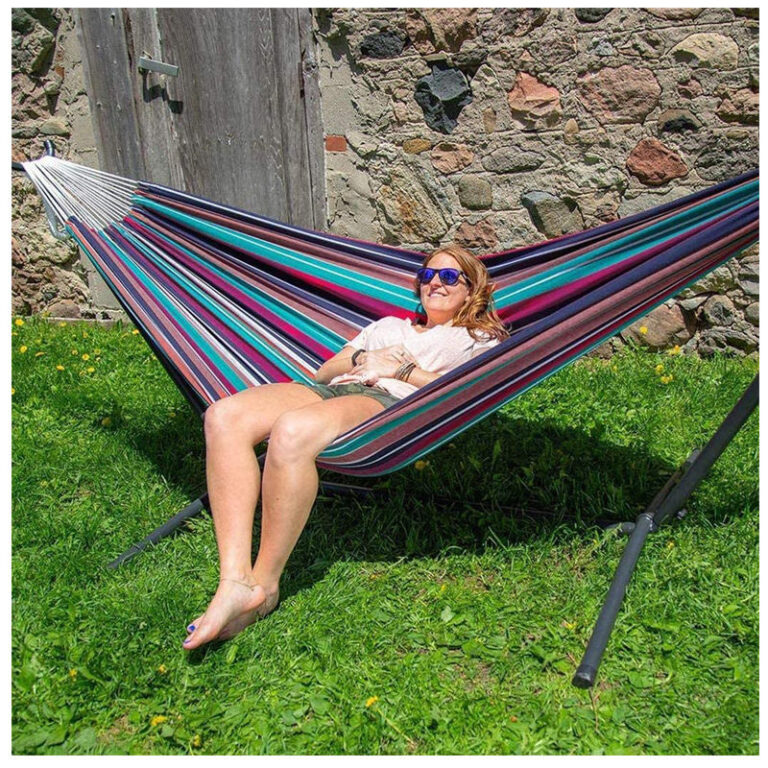 Single or Double Camping Sleeping Bed – Outdoor Foldable Travel Cot
