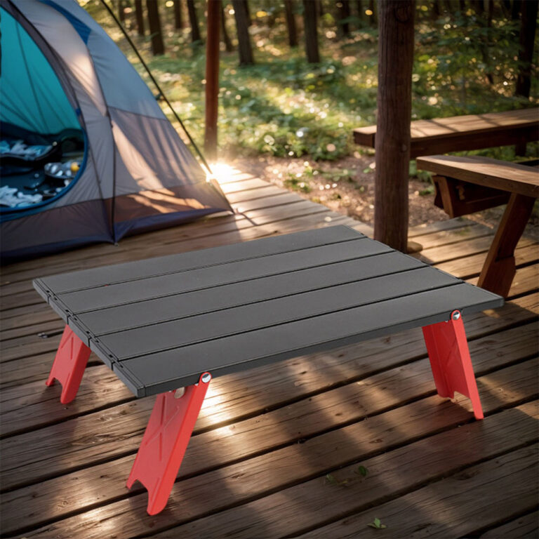 Lightweight Folding Mini Camping Table for Outdoor BBQ and Picnics