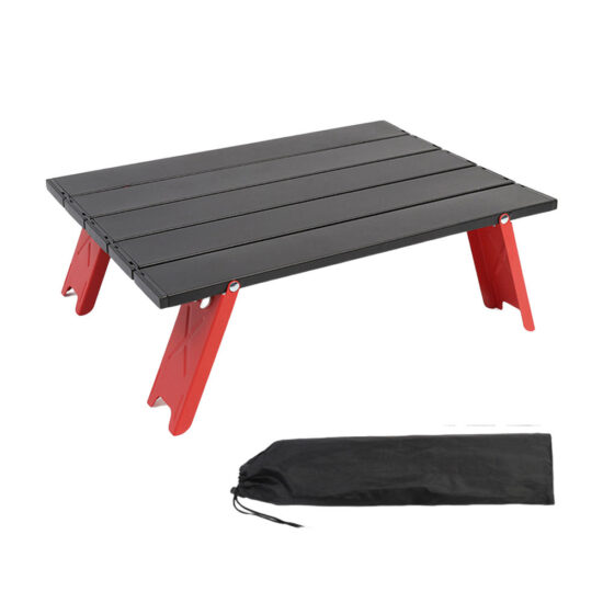  Lightweight Folding Mini Camping Table for Outdoor BBQ and Picnics