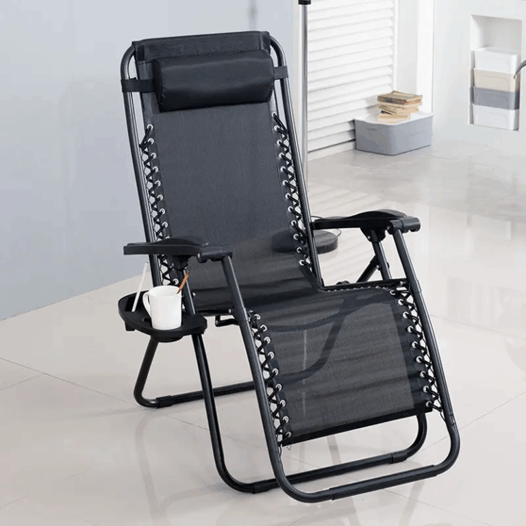 Outdoor Zero Gravity Reclining Metal Folding Beach Lounge Chair for Hospital & Home