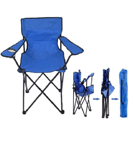 Feistel Portable Reclining Beach Chair for Outdoor Fishing and Camping