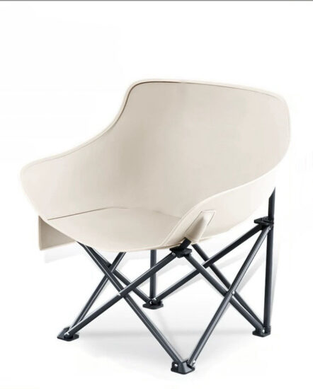 Foldable Lightweight Moon Chair for Outdoor Use