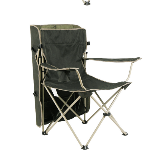 Folding Camping Chair with Canopy – Portable Sun Shade Chair for Outdoor Use

