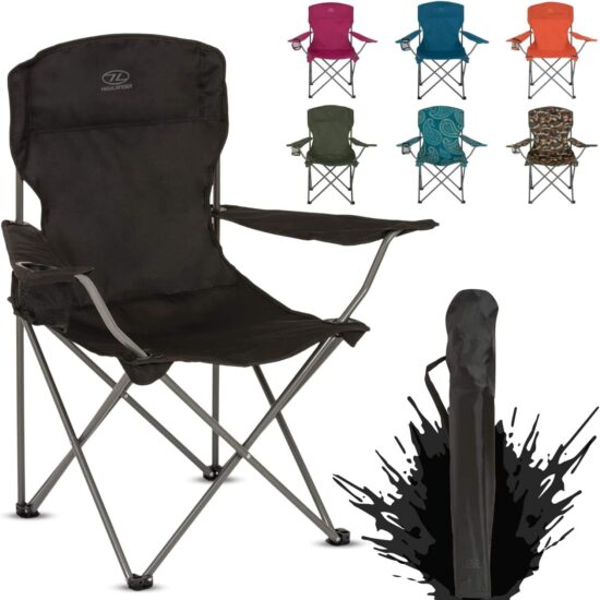 : Foldable Garden Camping Chair for Outdoor Comfort