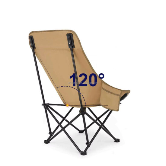 High Back Moon Chair for Fishing and Camping