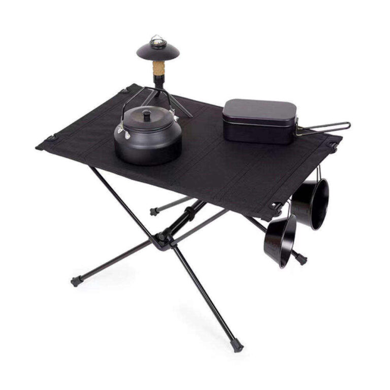Portable Aluminum Folding Picnic Table for Camping and Outdoor Use