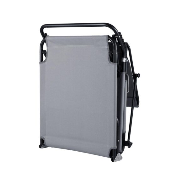 Portable Folding Beach Chair Camping Bed with Adjustable Sunshade
