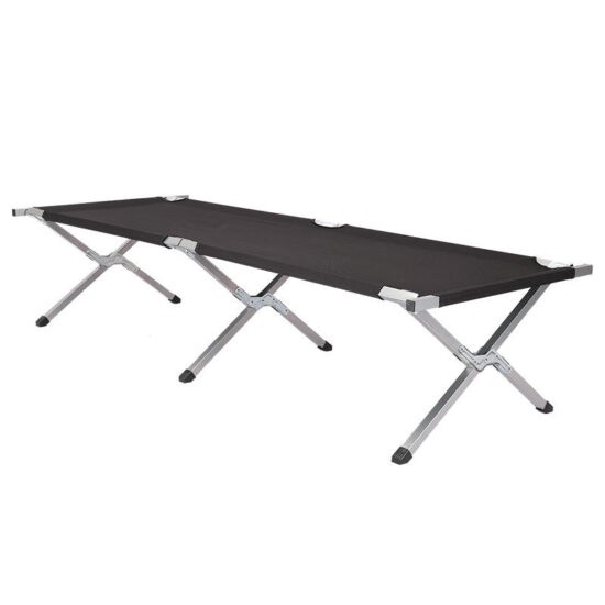 Modern Portable Metal Camping Bed Foldable Outdoor Sleeping Cot
