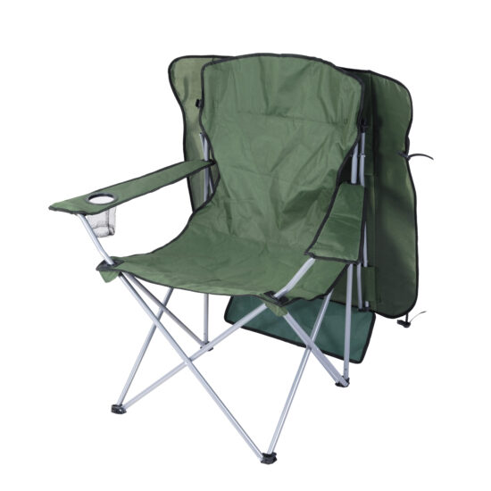 High-quality folding fishing beach chair with sun shade and umbrella