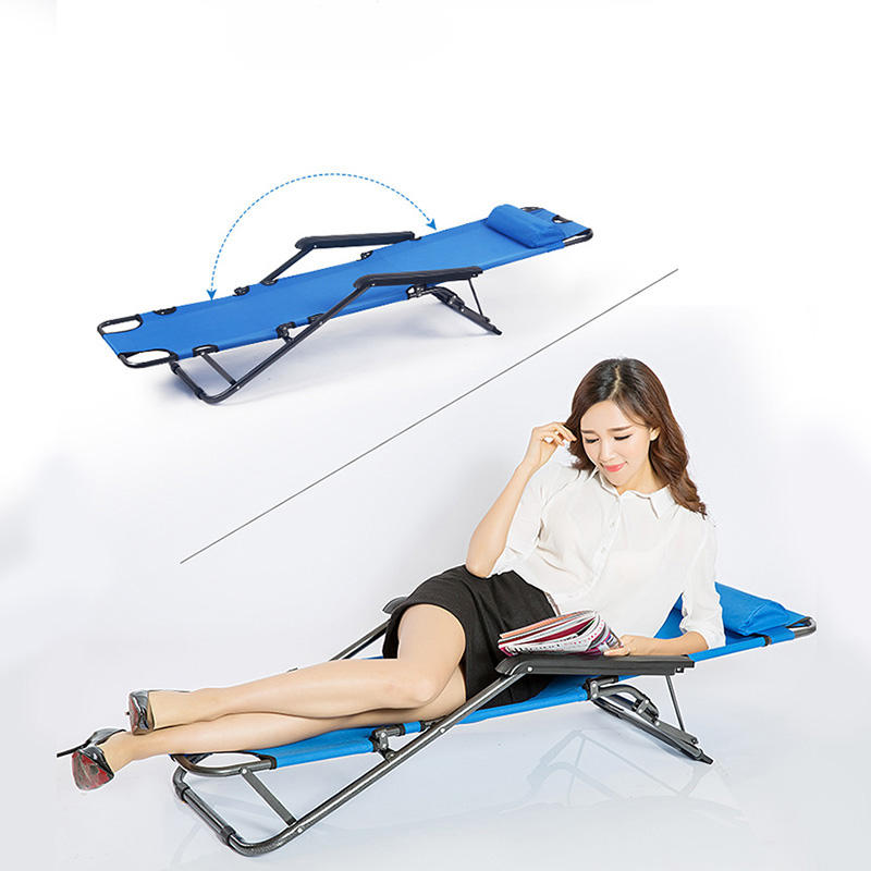 High Quality Folding Recliner Lounge Chair for Indoor Garden and Beach Use