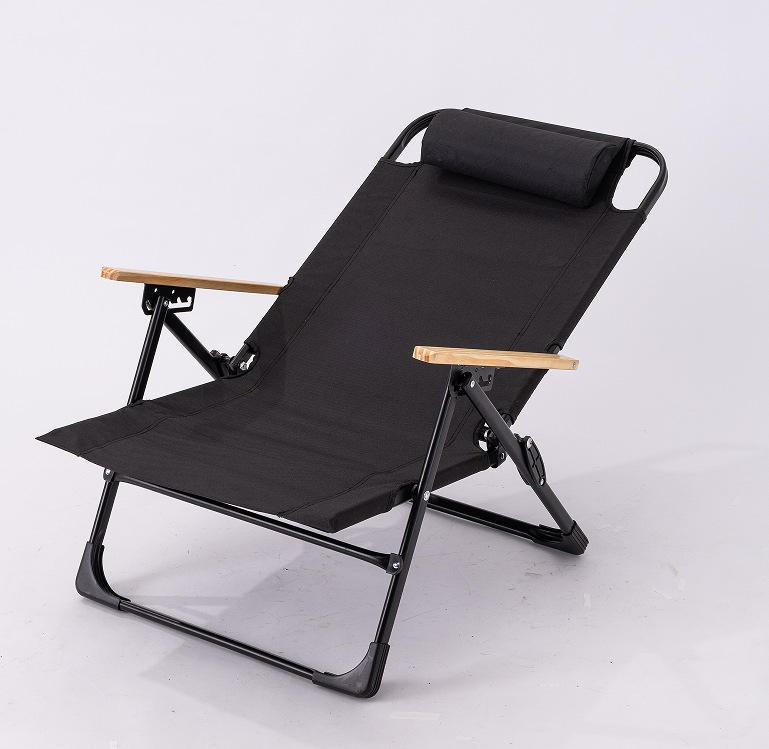 Joyeleisure steel folding sun lounger for outdoor and indoor use