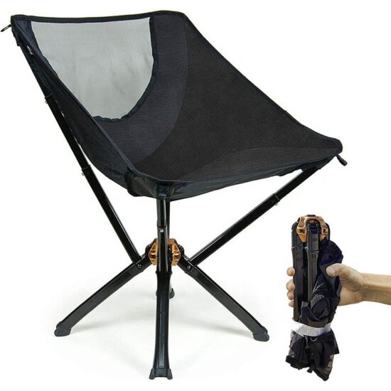 Lightweight compact folding camping chair for hiking and travel