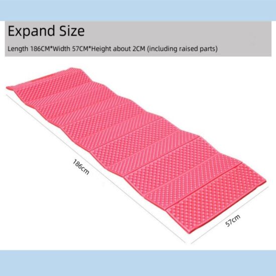 Lightweight Foldable Foam Camping Mat for Hiking and Outdoor Picnics