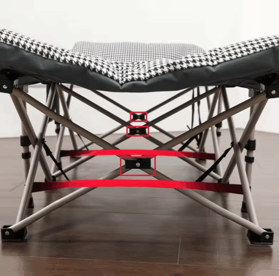 Portable Multi-function Outdoor Camping Bed with Soft Mattress