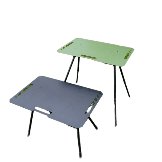 Outdoor Aluminum Alloy Folding Tactical Table with Anti-Slip Metal Legs