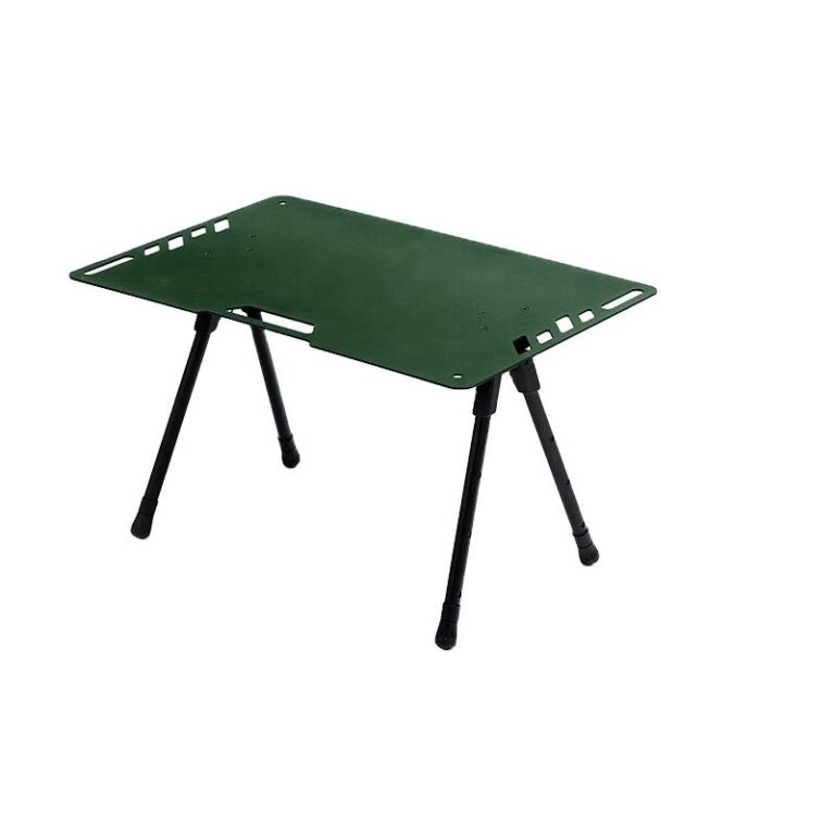 Outdoor Aluminum Alloy Folding Tactical Table with Anti-Slip Metal Legs