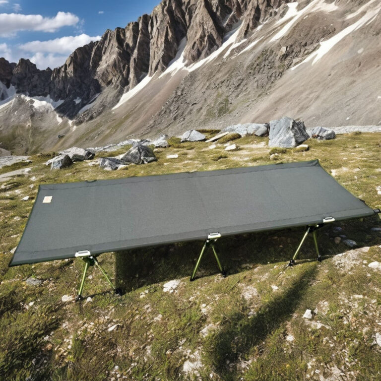 Outdoor Folding Camp Bed for Adults with Custom Logo