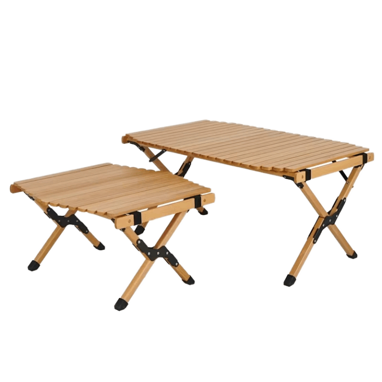 Carbon Steel Outdoor Folding Chair and Table Set for Camping and Garden
