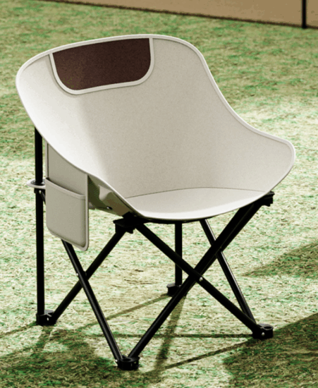 Carbon Steel Outdoor Folding Chair and Table Set for Camping and Garden