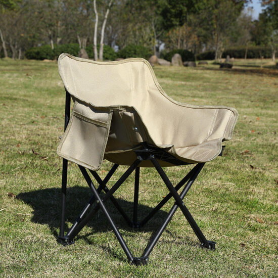 Lightweight foldable sportfloor beach camping chair for outdoor use