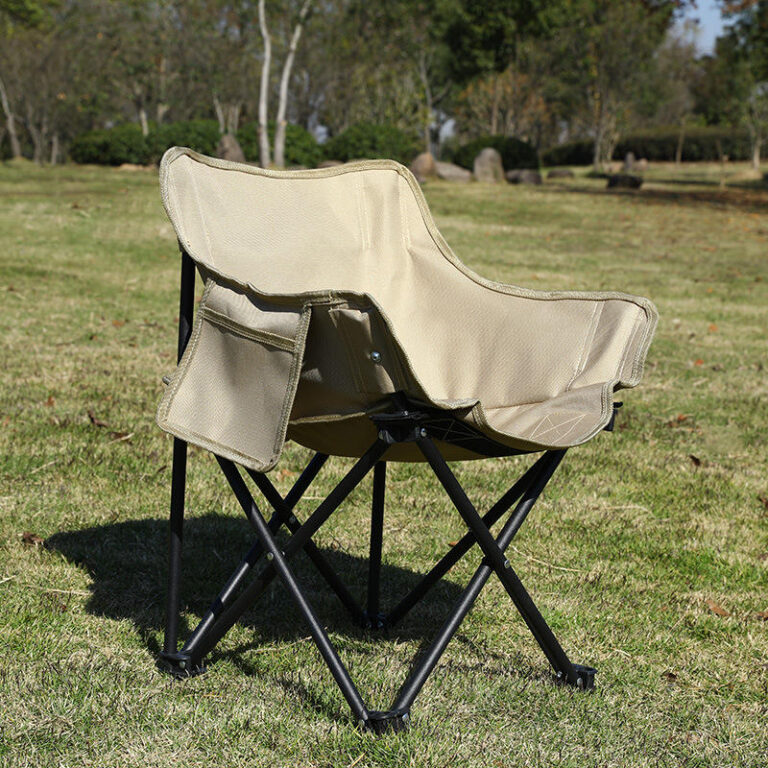 Lightweight foldable sportfloor beach camping chair for outdoor use