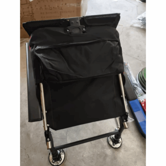 Portable Fishing Camping Moon Chair, Oxford Fabric, 150KG Capacity

