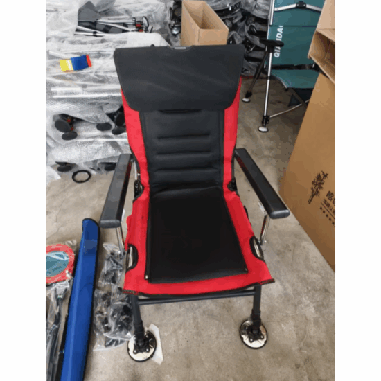 Portable Fishing Camping Moon Chair, Oxford Fabric, 150KG Capacity
