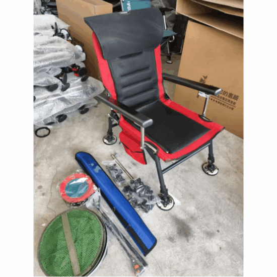 Portable Fishing Camping Moon Chair, Oxford Fabric, 150KG Capacity
