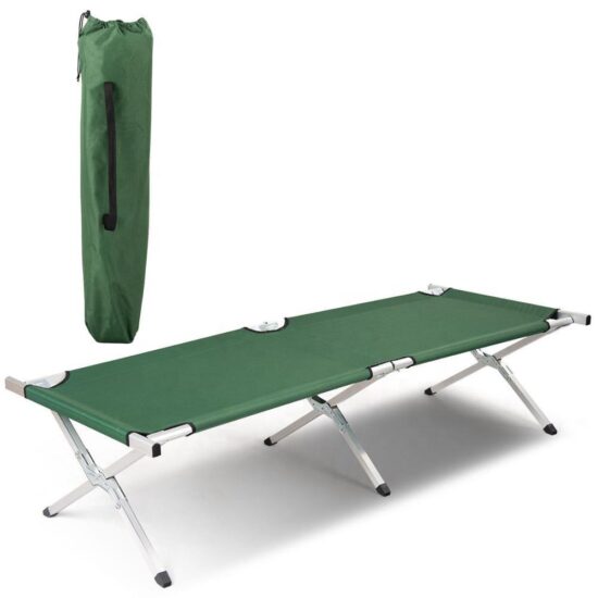 Ultralight Portable Folding Camping Bed for Outdoor Adventures