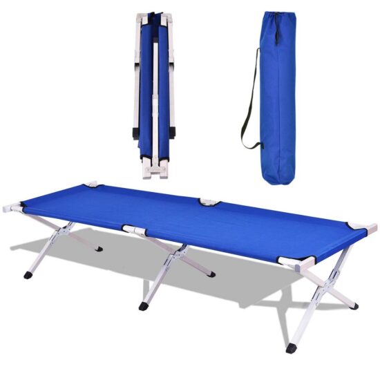 Ultralight Portable Folding Camping Bed for Outdoor Adventures
