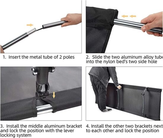 Outdoor Portable Camping Bed for Accommodation and Travel Use