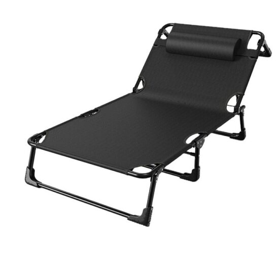 Portable Folding Camping Cot Chair for Adults Outdoor Sleeping