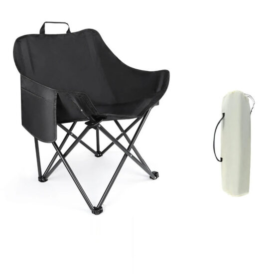  Portable foldable beach lounge chair for camping and lawn