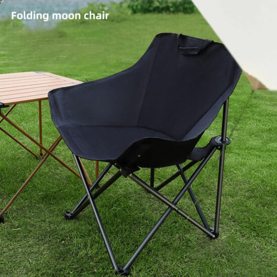  Portable foldable beach lounge chair for camping and lawn