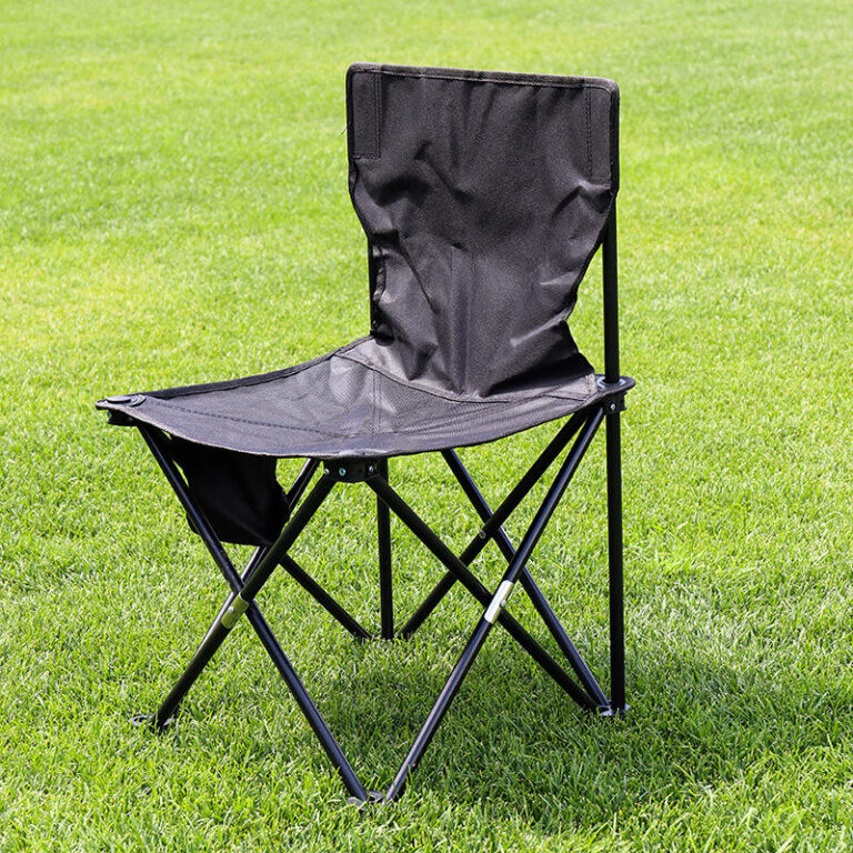 Camping Moon Chair and Folding Roll Table Set for Outdoor or Market Use