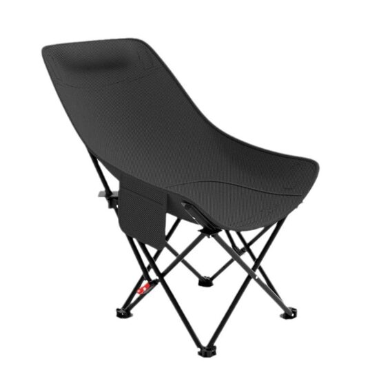 Portable High-Back Reclining Moon Chair for Beach and Camping