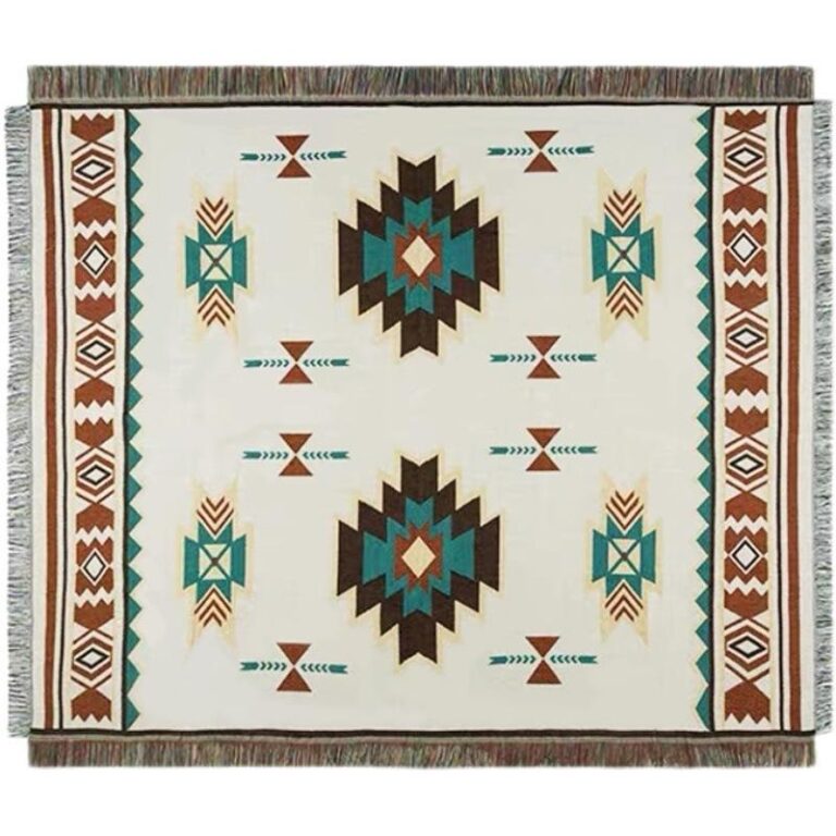 Padded Moistureproof RV Camping Picnic Mat with Bohemian Design