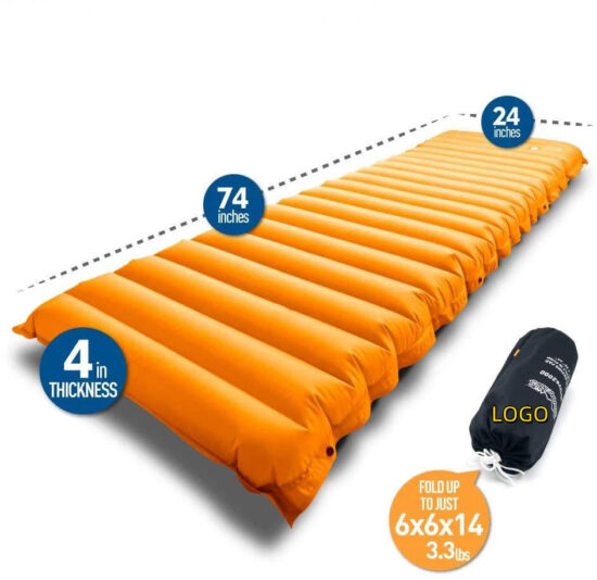  Lightweight Self-Inflating Camping Sleeping Mat Outdoor Air Mattress