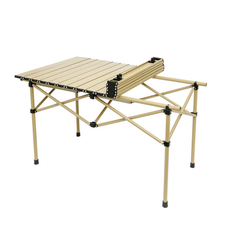 Lightweight Folding Picnic and BBQ Table – Portable Outdoor Camping Table