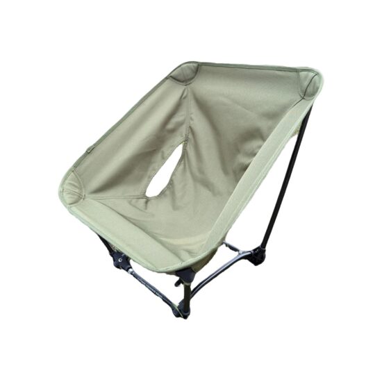 Ultralight aluminum folding moon chair for outdoor camping